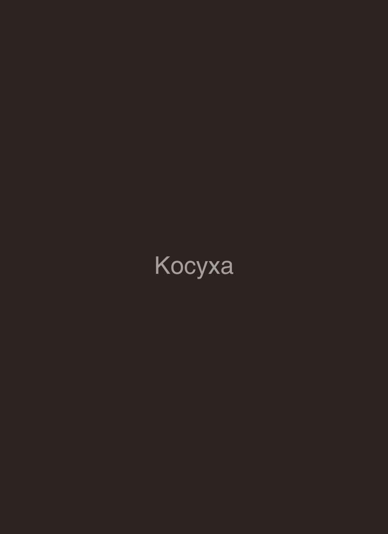 Чёрная кожаная косуха Sazha